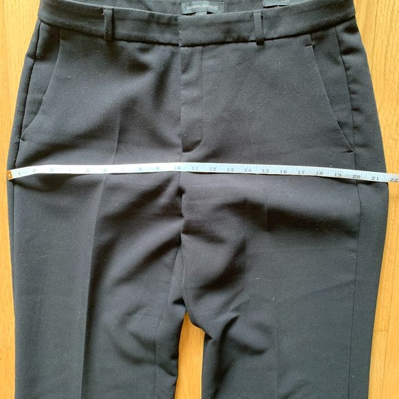Banana Republic // Black Blake Wide Leg Pant - Picture 7 of 8
